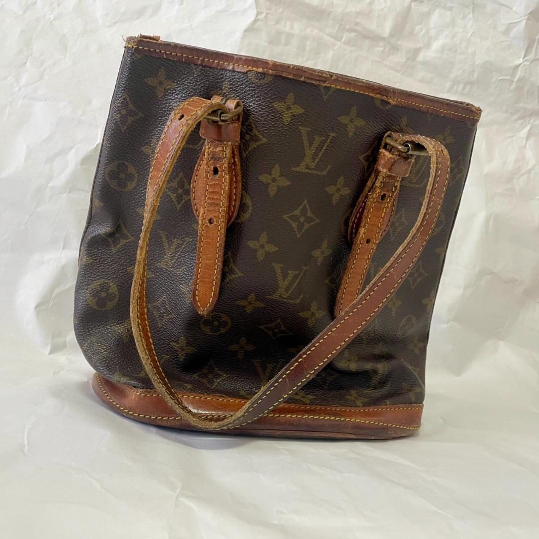 Louis Vuitton ヴィトン バケットPM モノグラム トートバッグ - メルカリ