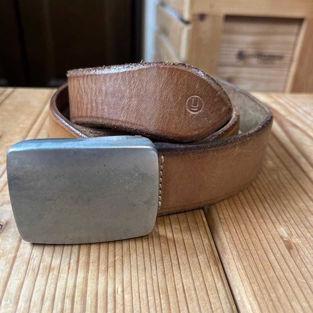 UNDERCOVER　アンダーカバー　レザー ベルト UNDERCOVER (アンダーカバー) レザーロングベルト UNDERCOVER