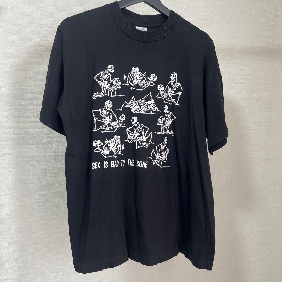 90s vectaタグ スカル エロT 四十八手 古着 シングルステッチ - メルカリ