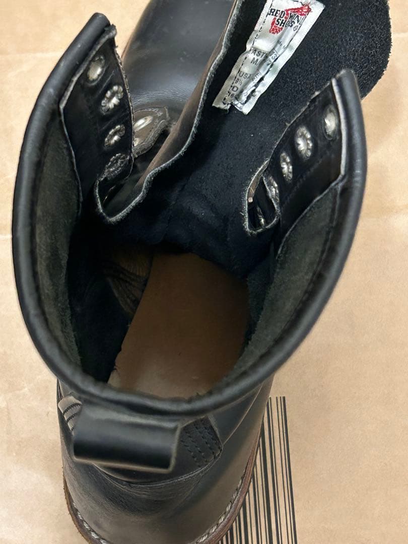 REDWING 2218 US 9.5 黒 ロガーブーツ　レッドウィング