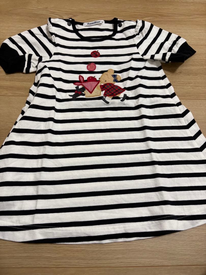 familiar ファミリア サイズ90 ワンピース - メルカリ