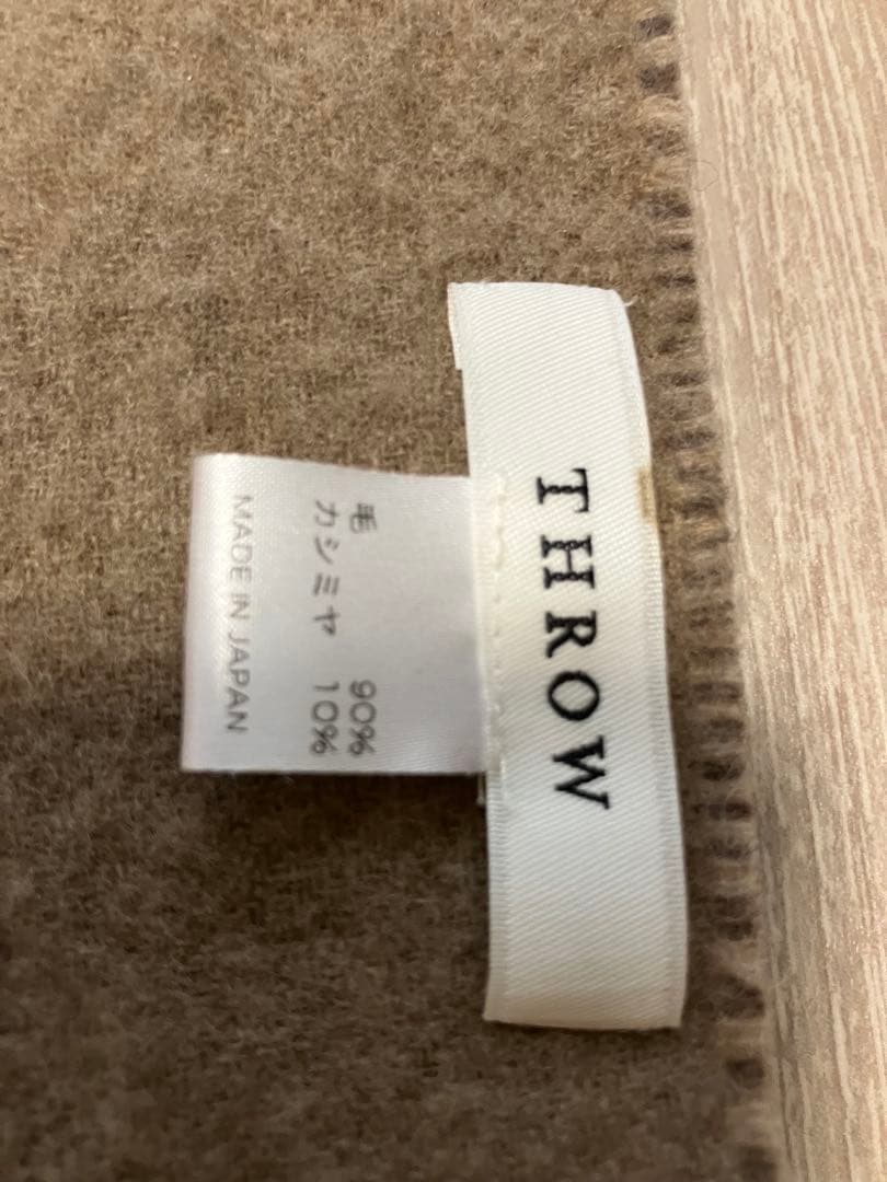 美品❣️THROW スロー Double face glenチェックストール - メルカリ