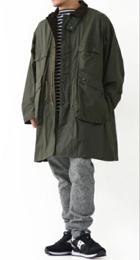 は*る様 キャプテンサンシャイン×バブアー トラベラーコート＆キルティングライナ
