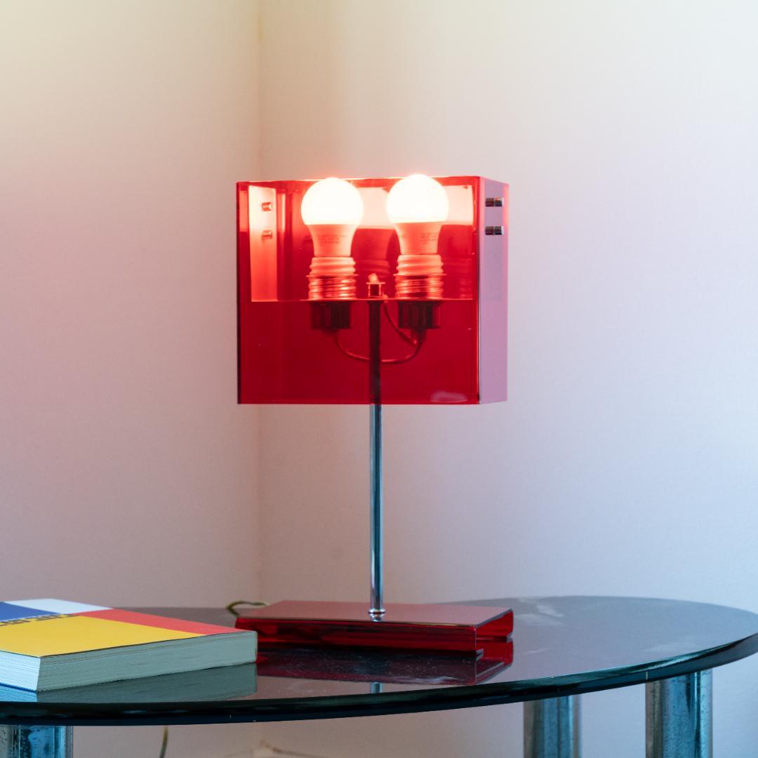 80s YAZAWA 間接照明ランプ ポストモダン スペースエイジ レトロ