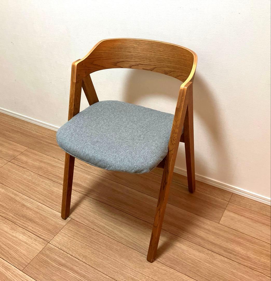 Unico elemt 木製アームチェア (2脚セット出品も可) - メルカリ