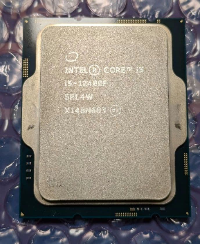 Intel Core i5-12400F + B660 +AK400(未開封)