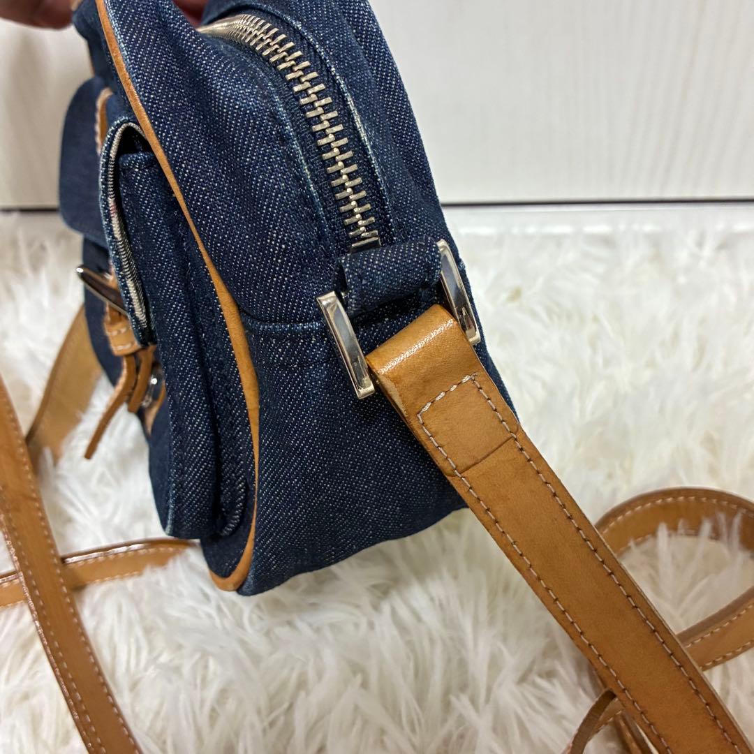 バーバリー ブルーレーベル ショルダーバッグ デニム ☆美品☆BURBERRY