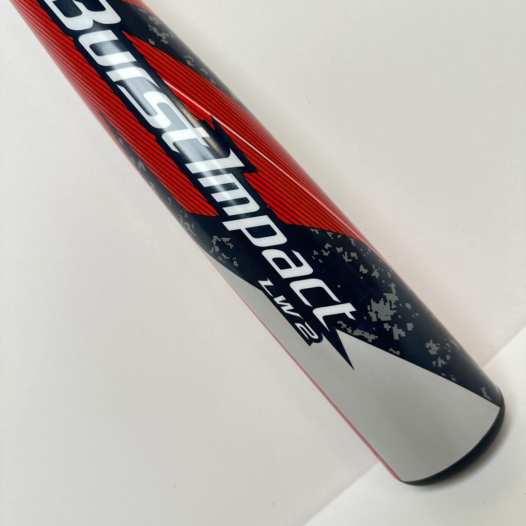 未使用品✨ バーストインパクト LW2 アシックス 赤×黒 84㎝660g平均