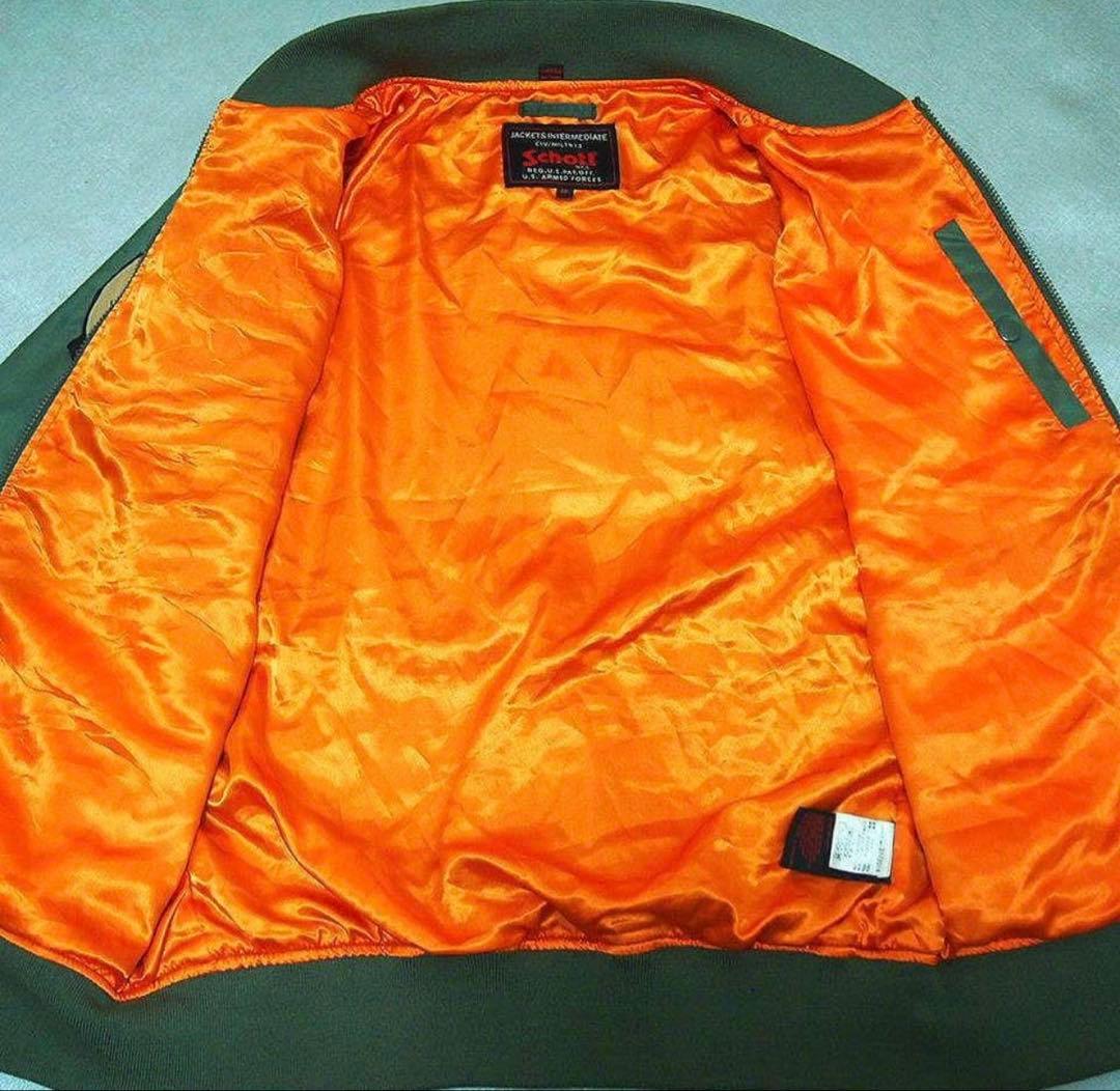 Mサイズ日本Lサイズぐらい】Schott NYC MA-1 APACHE - メルカリ