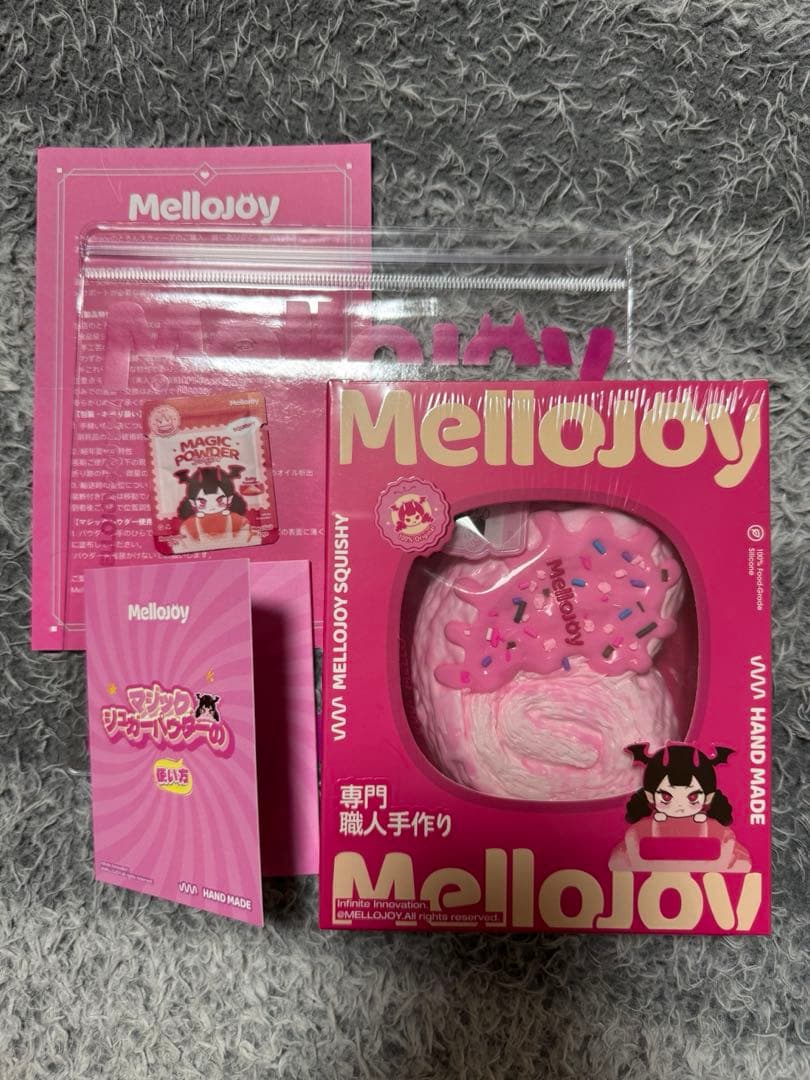 mellojoy メロジョイ パルミエ ストロベリー スクイーズ - メルカリ