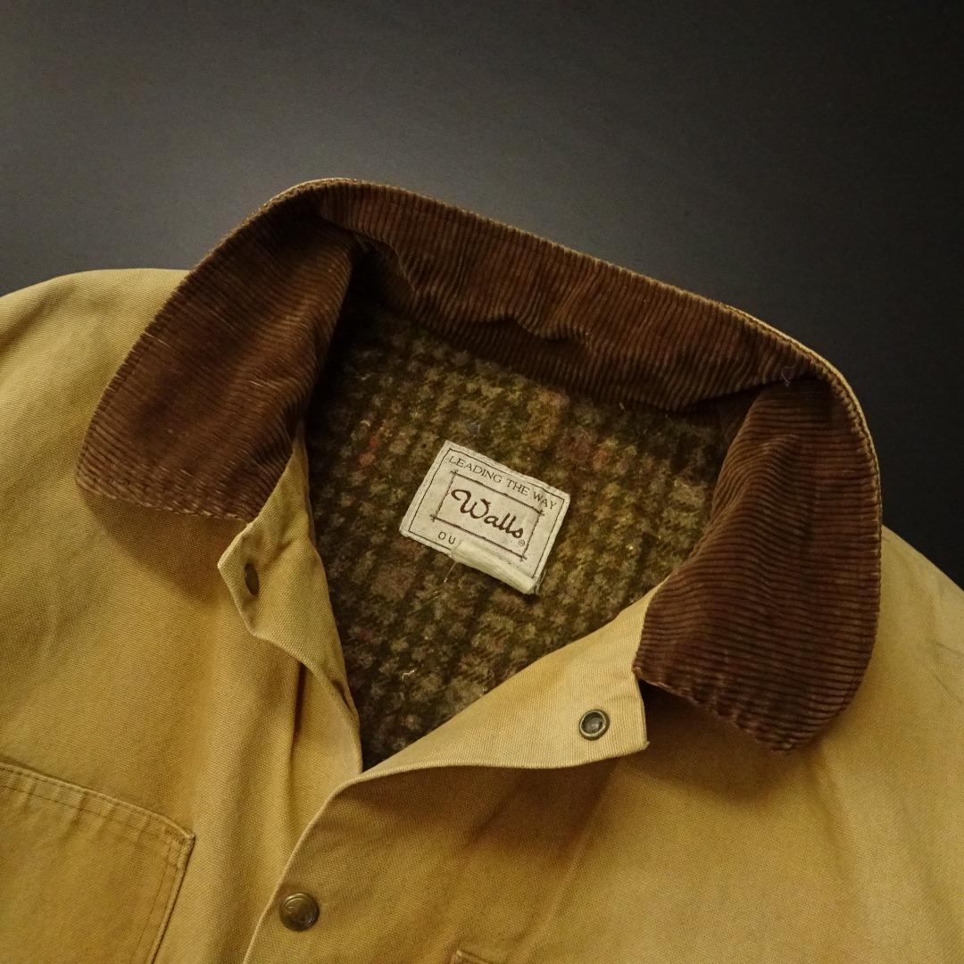 80s USA製 Walls ウォールズ カバーオール ダック生地 ビッグサイズ
