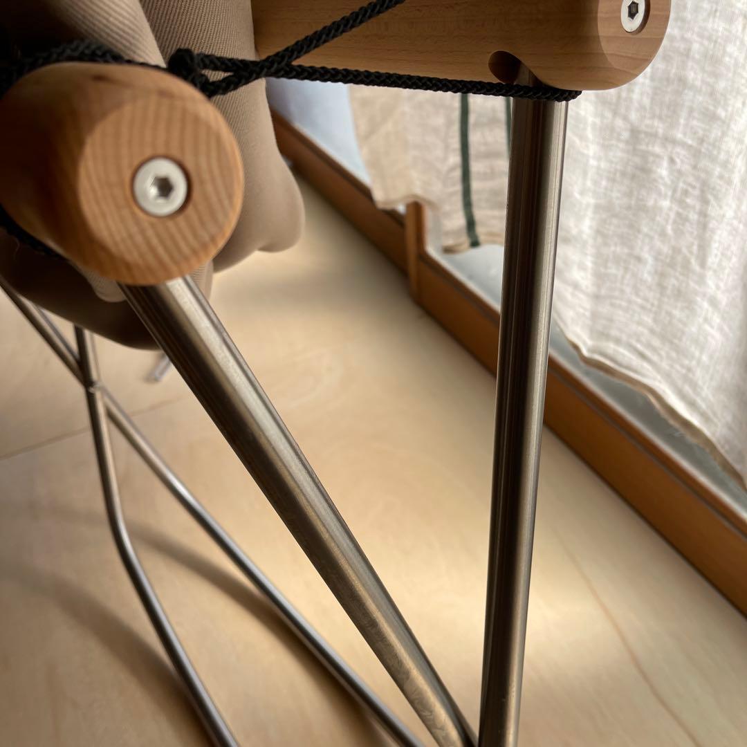 限定 ニーチェアX Oil Finish ぺブルグレー ロッキング 3年保証あり