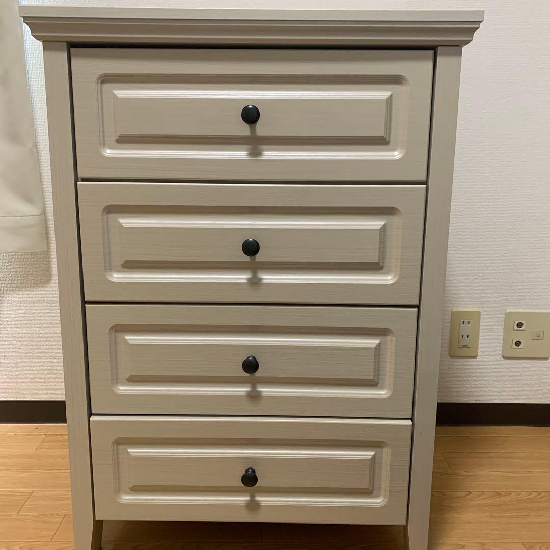 ニトリ チェスト Nキャセイ TB 8559 WHW - メルカリ