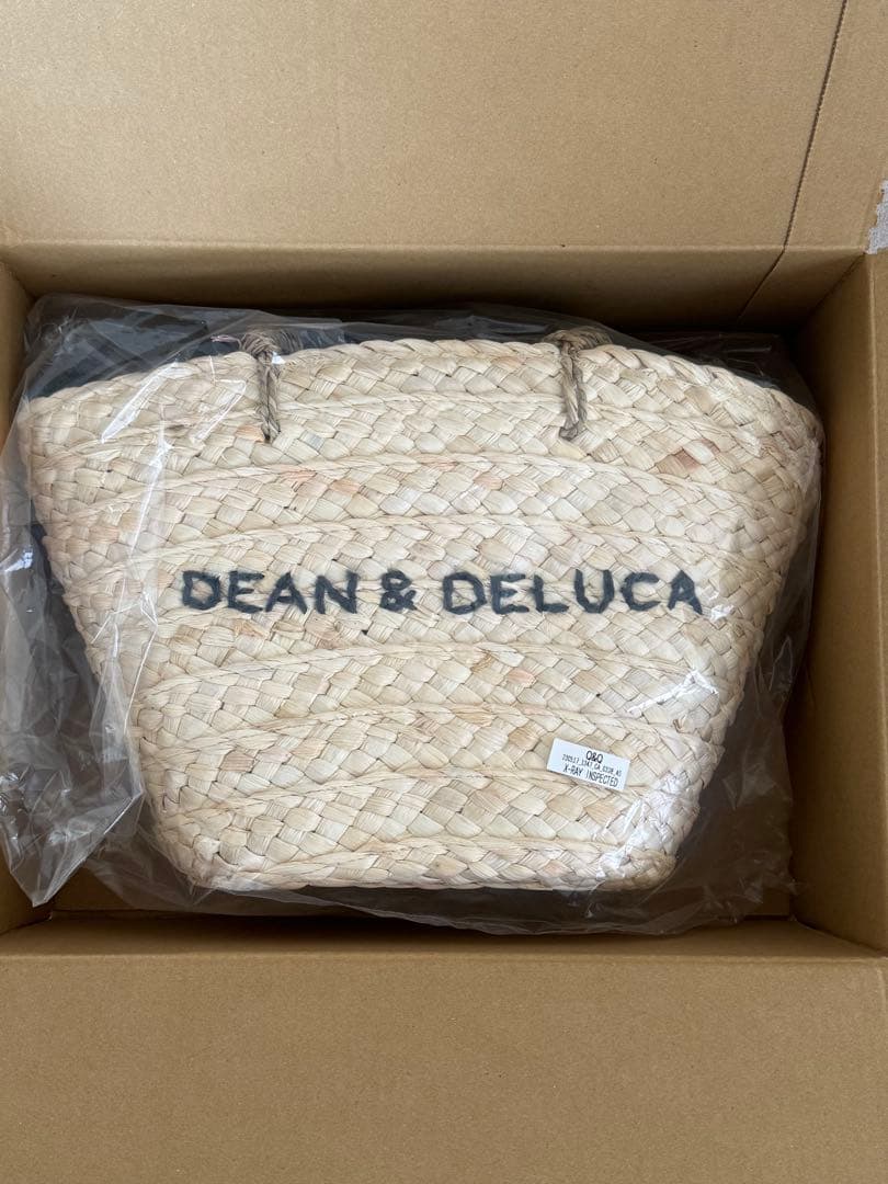 DEAN & DELUCA ✖️BEAMS COUTURE 保冷カゴバッグ 小 DEAN＆DELUCA×BEAMS COUTURE 保冷かごバッグ小 2024| DEAN & DELUCA