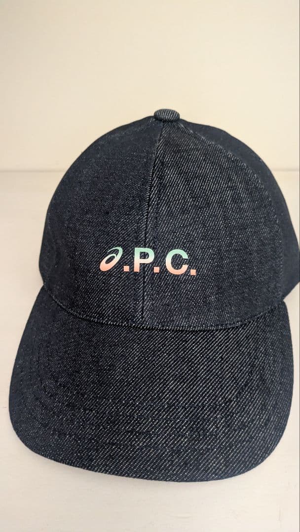 APC アシックスコラボ デニム ベースボールキャップ 新品 - メルカリ