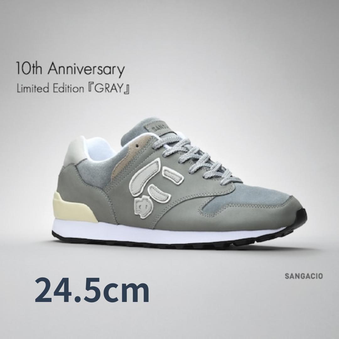 サンガッチョ にゅ〜ず GRAY 10周年限定モデル 24.5 レディース - メルカリ