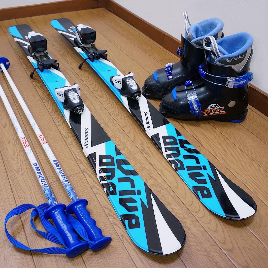 メンテ済 110cm 靴21cm SWALLOW スキーセット - メルカリ