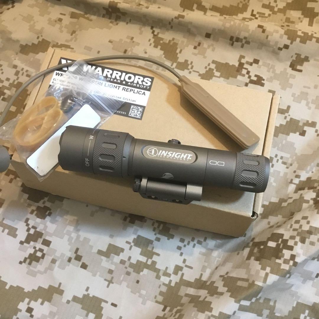 美品　WARRIORS製 WMX200ライトレプリカ限定品 WARRIORS WMX200 ウェポントライト レプリカ「WARRIORS ONLINE SHOP」