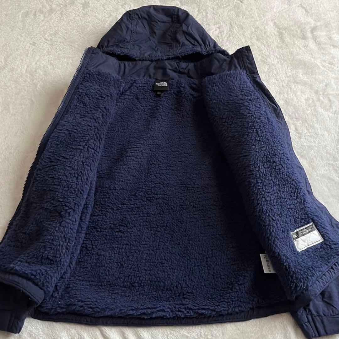 極美品★ノースフェイス★コンパクトノマドジャケット★ネイビー★140