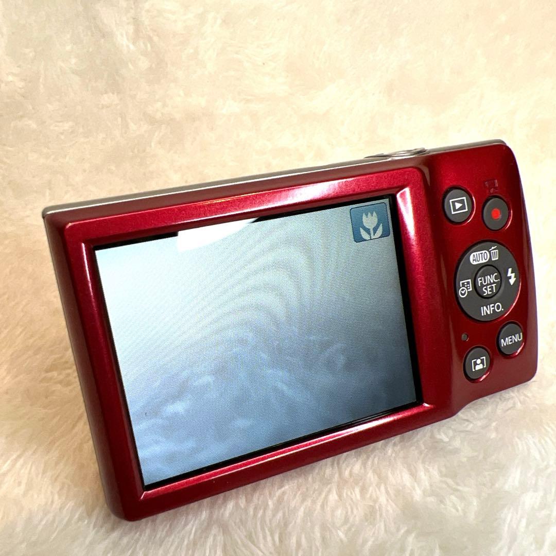 Canon キャノン IXY 200 レッド イクシー デジタル カメラ