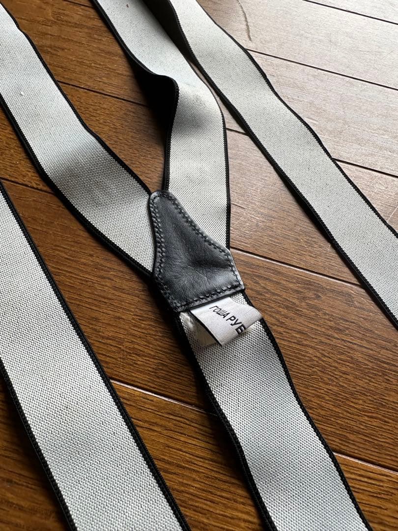 初期 ゴーシャ・ラブチンスキー サスペンダー 黒