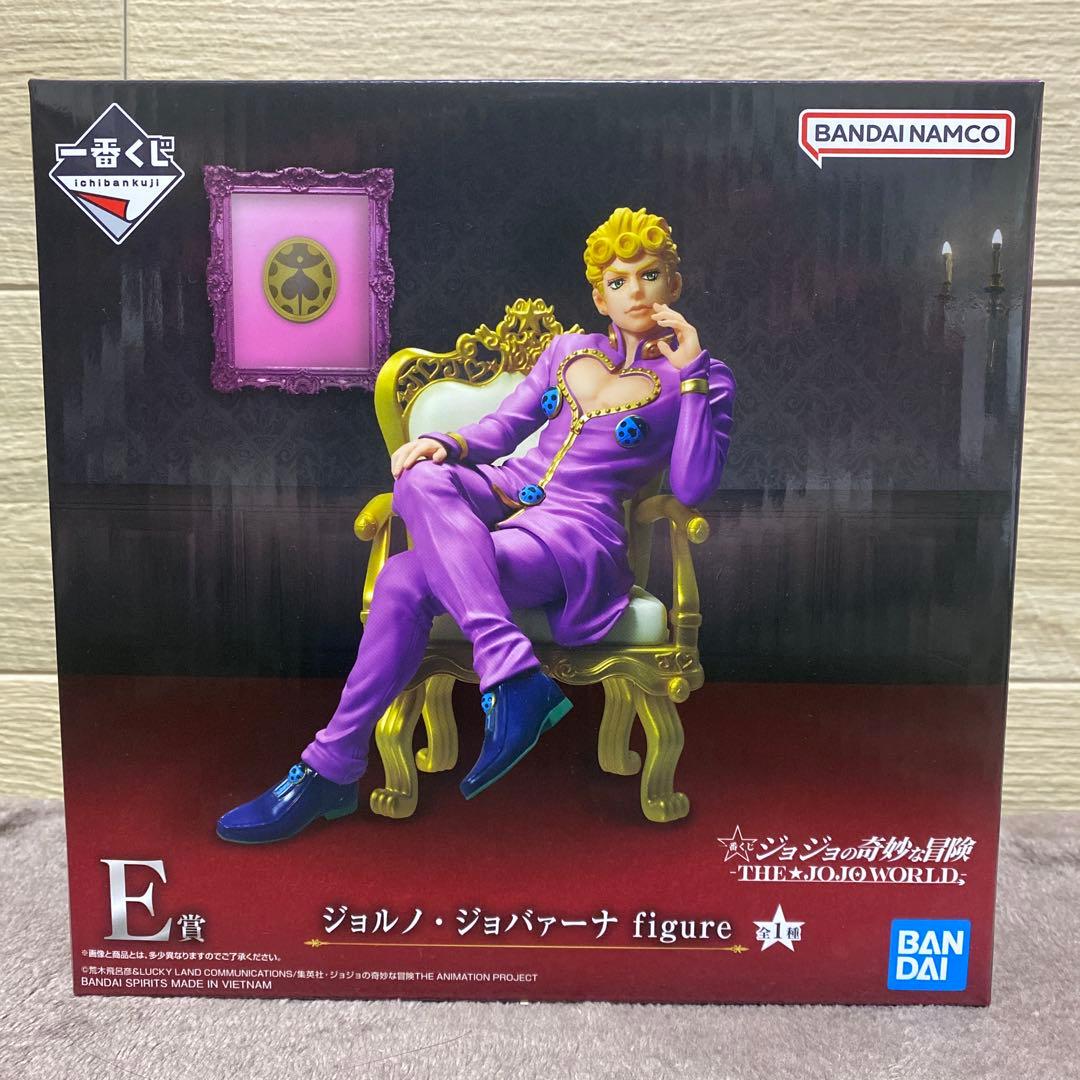 一番くじ ジョジョTHE☆JOJO WORLD E賞:ジョルノ・ジョバァーナ - メルカリ