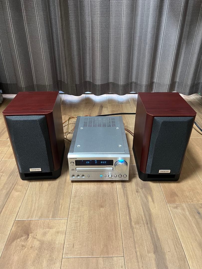 ONKYO CR-D2 コンポ デジタルスピーカー D-D2E セット - メルカリ