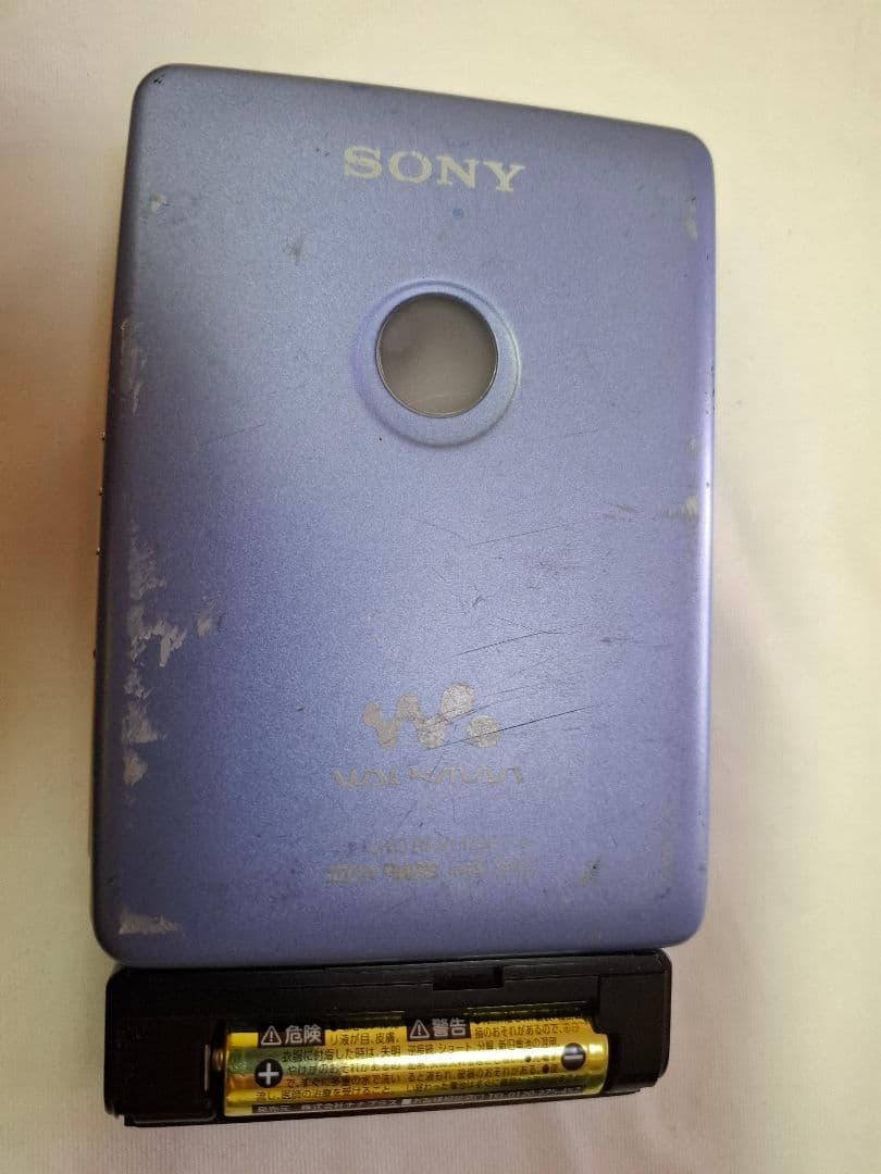 ジャンク】SONY カセットウォークマン WM-EX621 ブルー - メルカリ