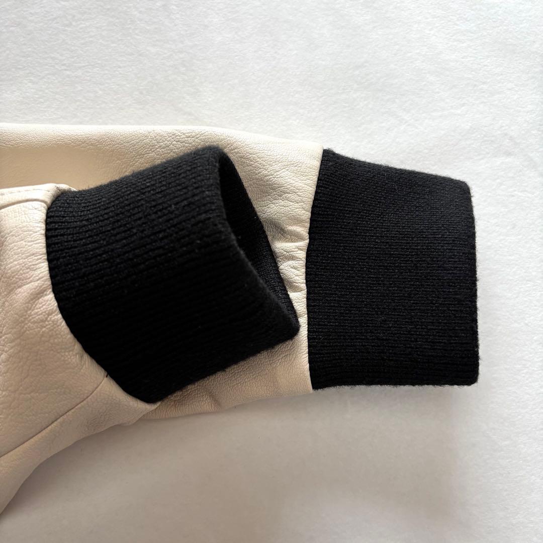 極美品☆スピックアンドスパン　スタンダード　スタジャン　ブラック　38