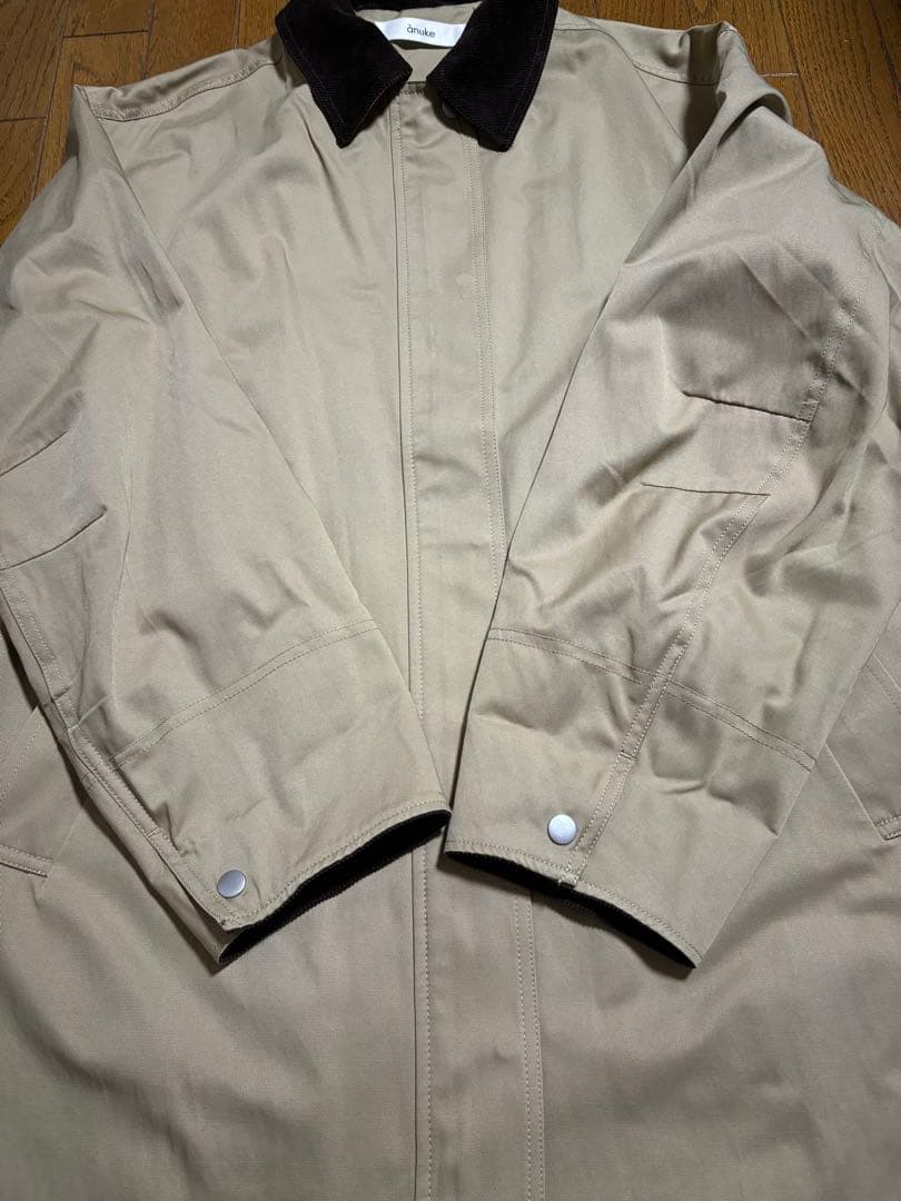 《8日限定お値下げ》ànuke アンヌーク ツイルステンカラーコート