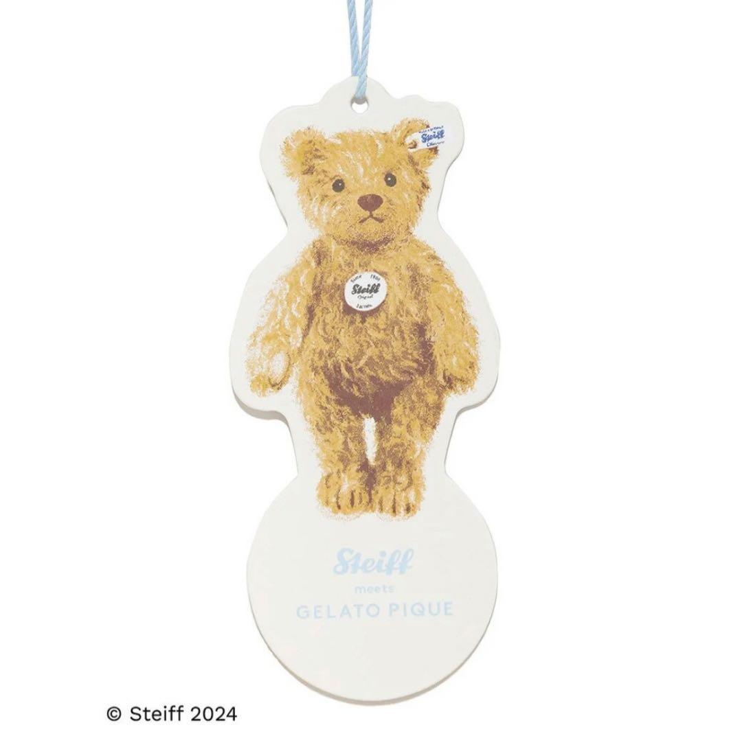 ★新品タグ付★ジェラートピケ シュタイフJamesジャガードマルチカバーピンク★