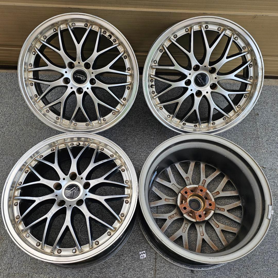 MONZA★Warwic Meshアルミ 18インチ×7.5J＋42 PCD