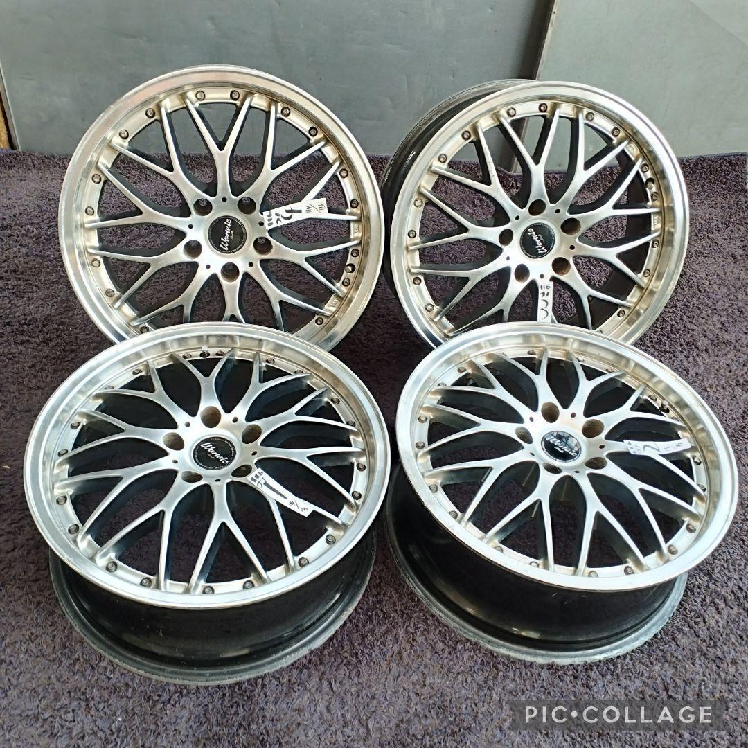 MONZA★Warwic Meshアルミ 18インチ×7.5J＋42 PCD