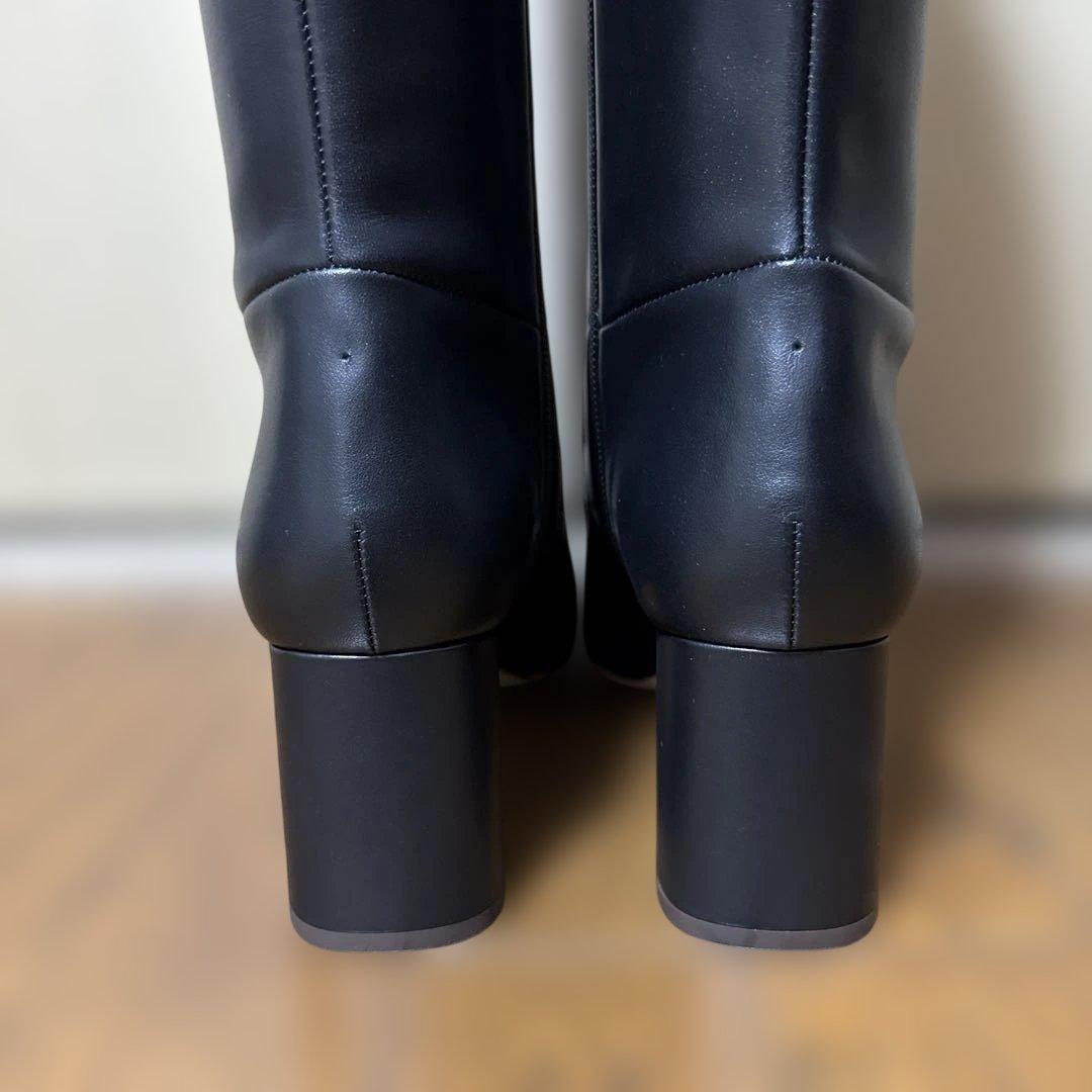 新品　ダイアナ　DIANA 定番　ソフトスクエアトゥ　ロングブーツ　24.0cm