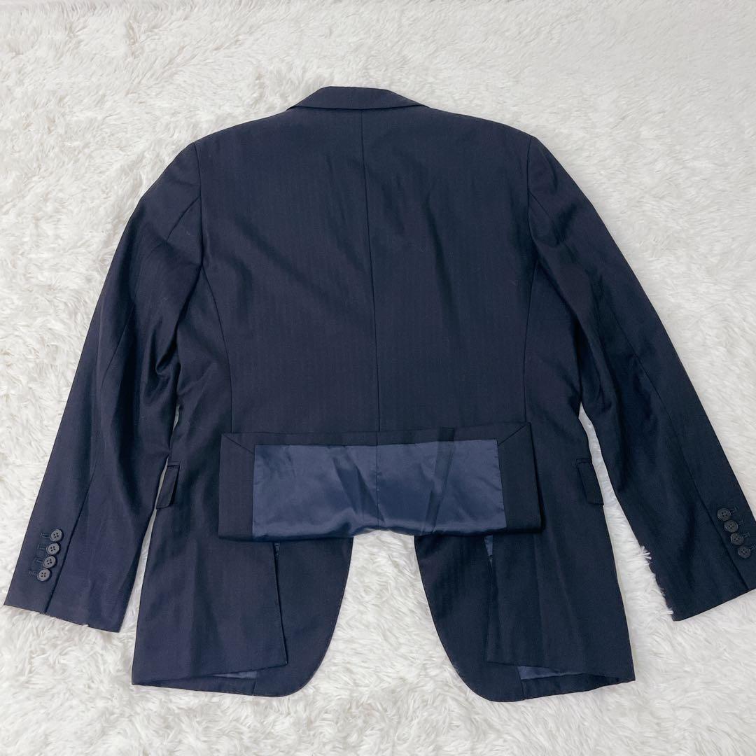 ✨美品✨ バーニーズNY カノニコ生地 スーツ 50 XL ストライプ - メルカリ