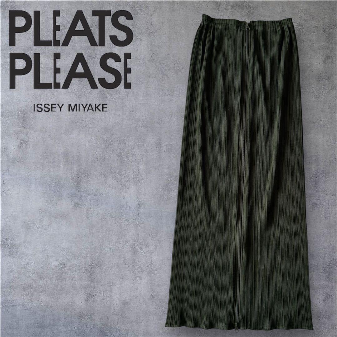 極美品】PLEATS PLEASE プリーツプリーズ ロングスカート サイズ3
