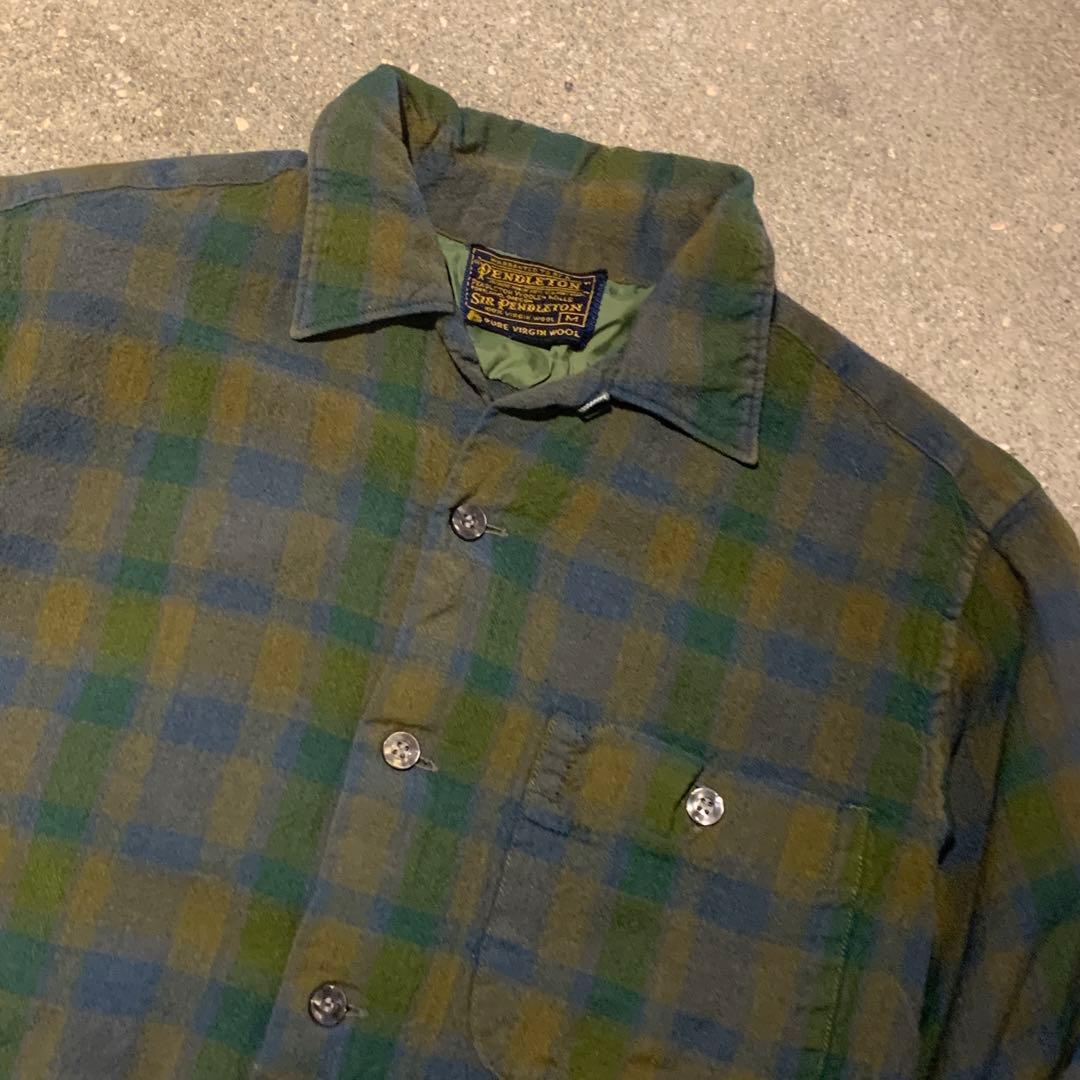 スペシャル 50s PENDLETON オンブレ ボードシャツ ヴィンテージ - メルカリ