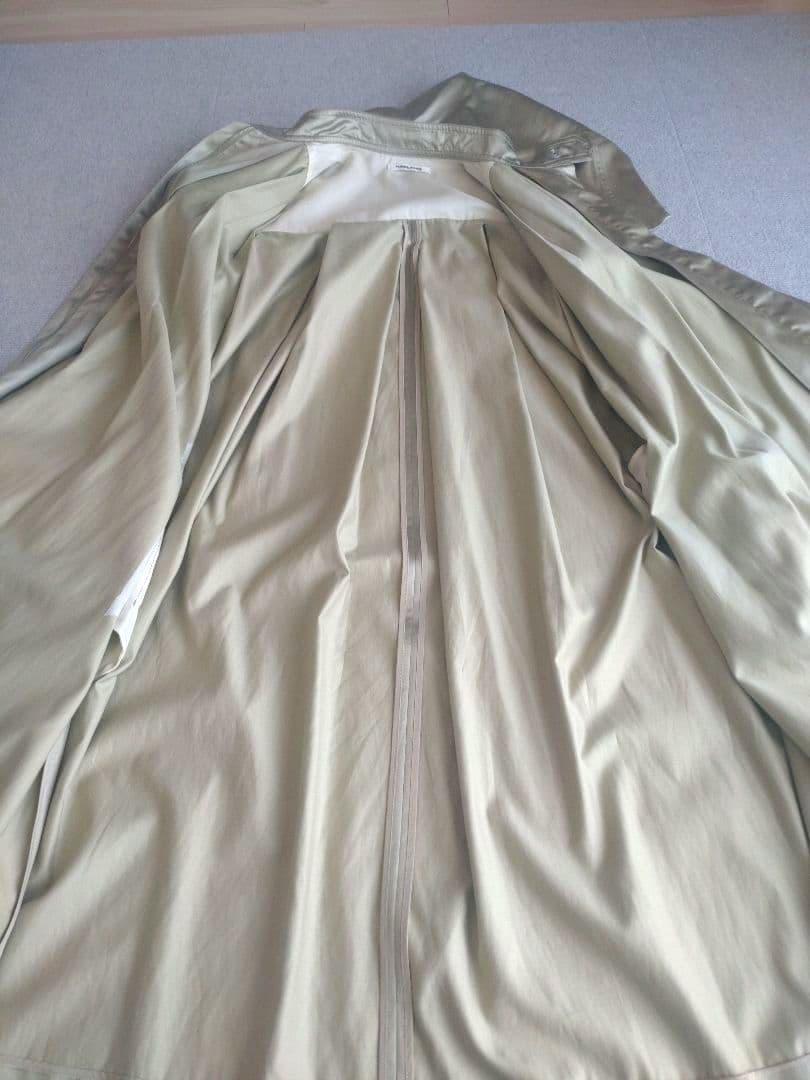 FUMIKA UCHIDA フミカウチダ サテン セーラーカラー トレンチコート