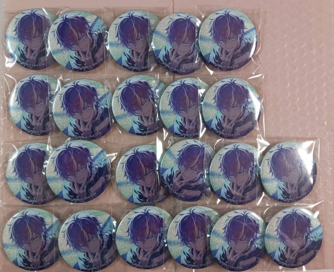 プロセカ 東雲彰人 48A グリッター缶バッジ - メルカリ