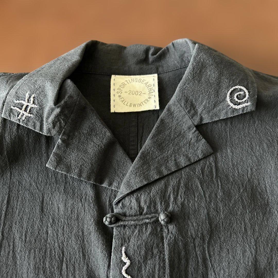 HAI SPORTING GEAR チャイナシャツ 2002 黒 イッセイミヤケ - メルカリ