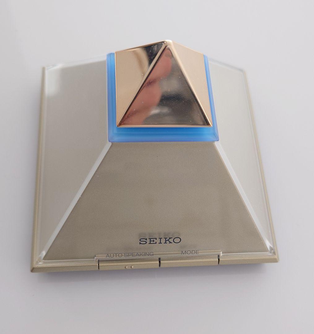 【稀少】SEIKO ピラミッドトーク電波時計