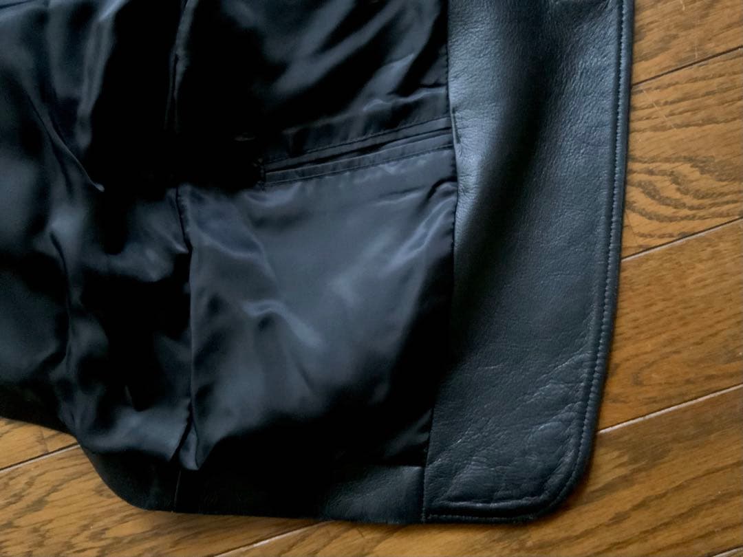 90s 00s Paul Smith ラム レザー テーラード ジャケット - メルカリ