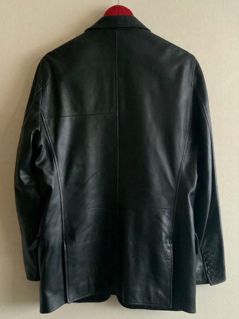 90s 00s Paul Smith ラム レザー テーラード ジャケット - メルカリ