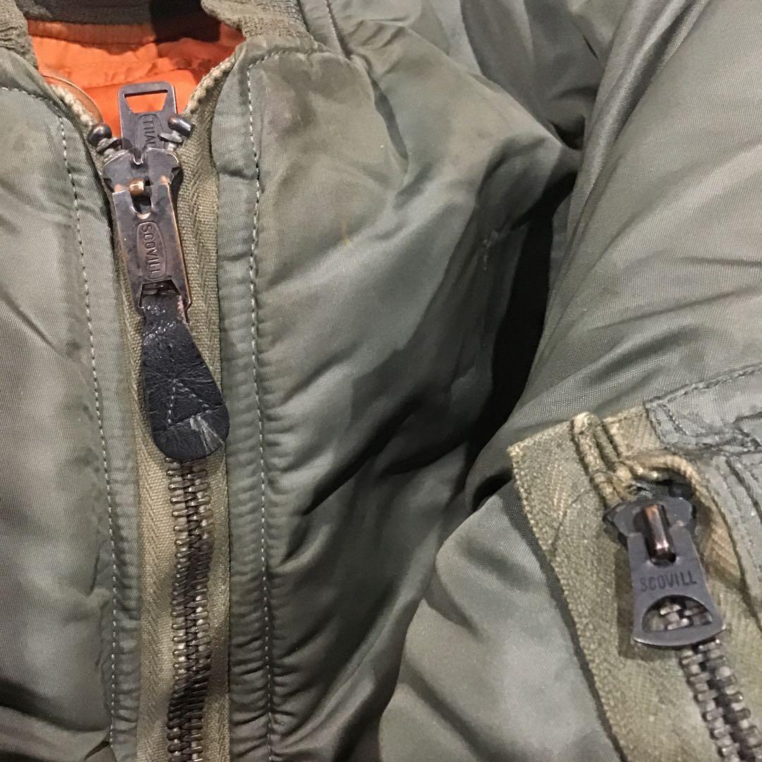 60s MA-1 アルファ 米軍実物 フライトジャケット 69年会計 L - メルカリ