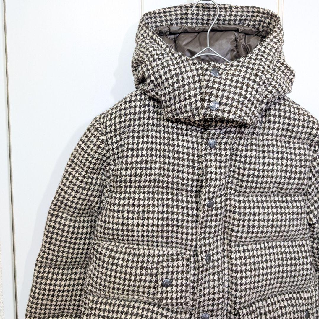 コラボ】THE NORTH FACE ノースフェイス ダウン ハリスツイード - メルカリ