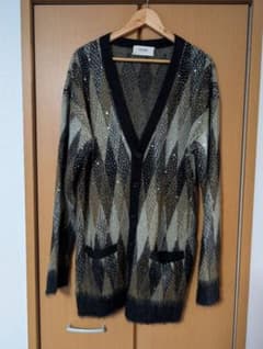 CELINE22aw スダッズモヘアロングカーディガンSセリーヌ