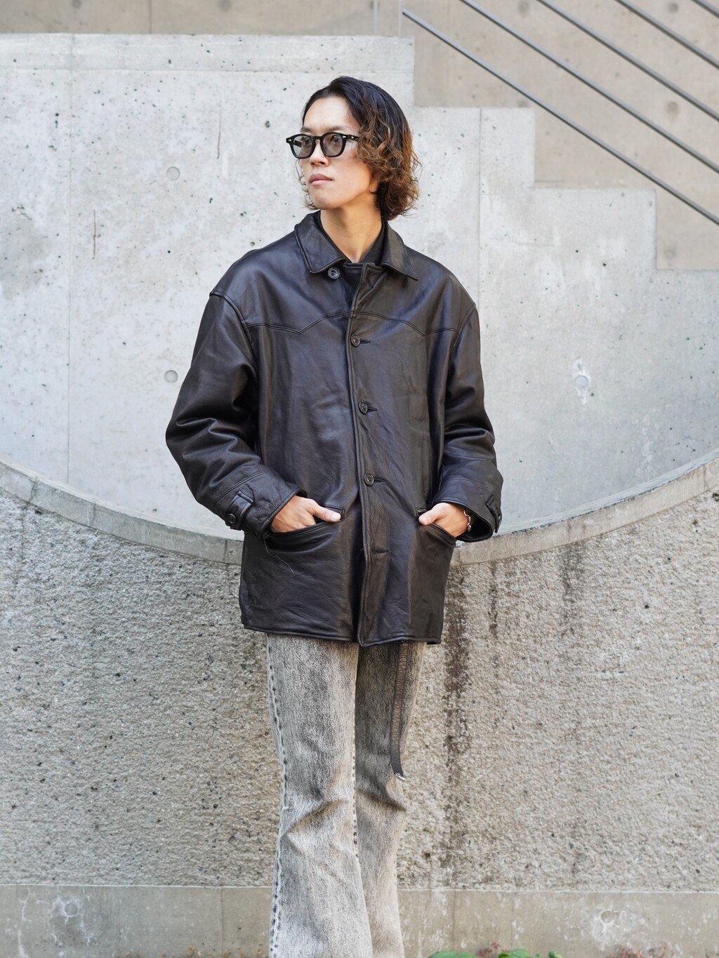 UNUSED(アンユーズド)】Leather car coat / スタッフブログ - ARKnets