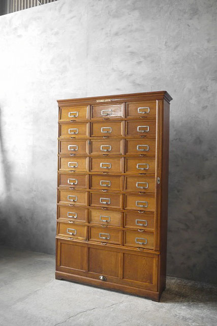 アンティーク stolzenberg ファイリングキャビネット