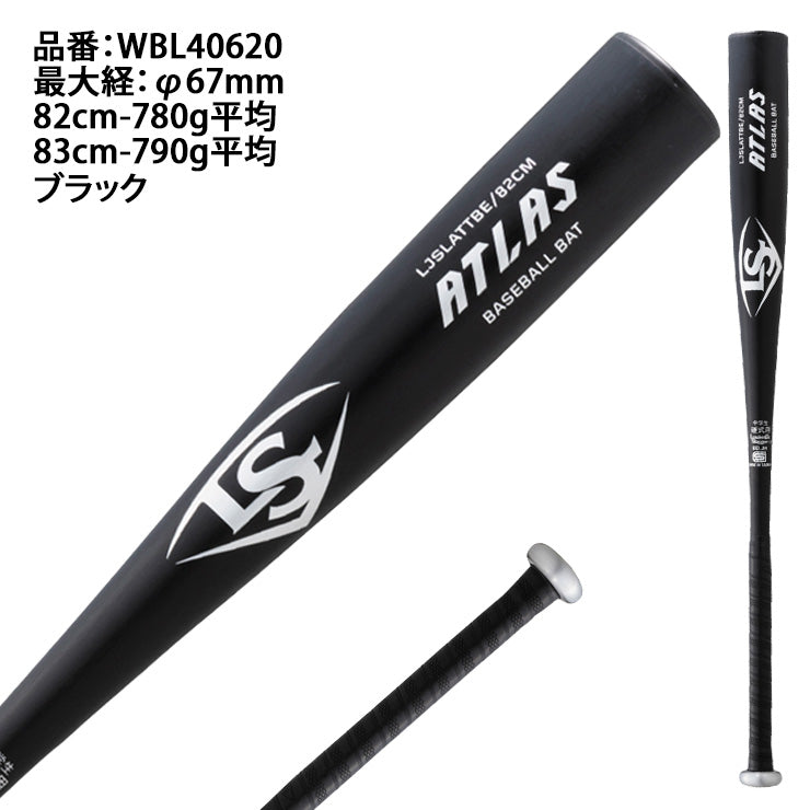 2025モデル】ルイスビルスラッガー 中学硬式 金属バット アトラス
