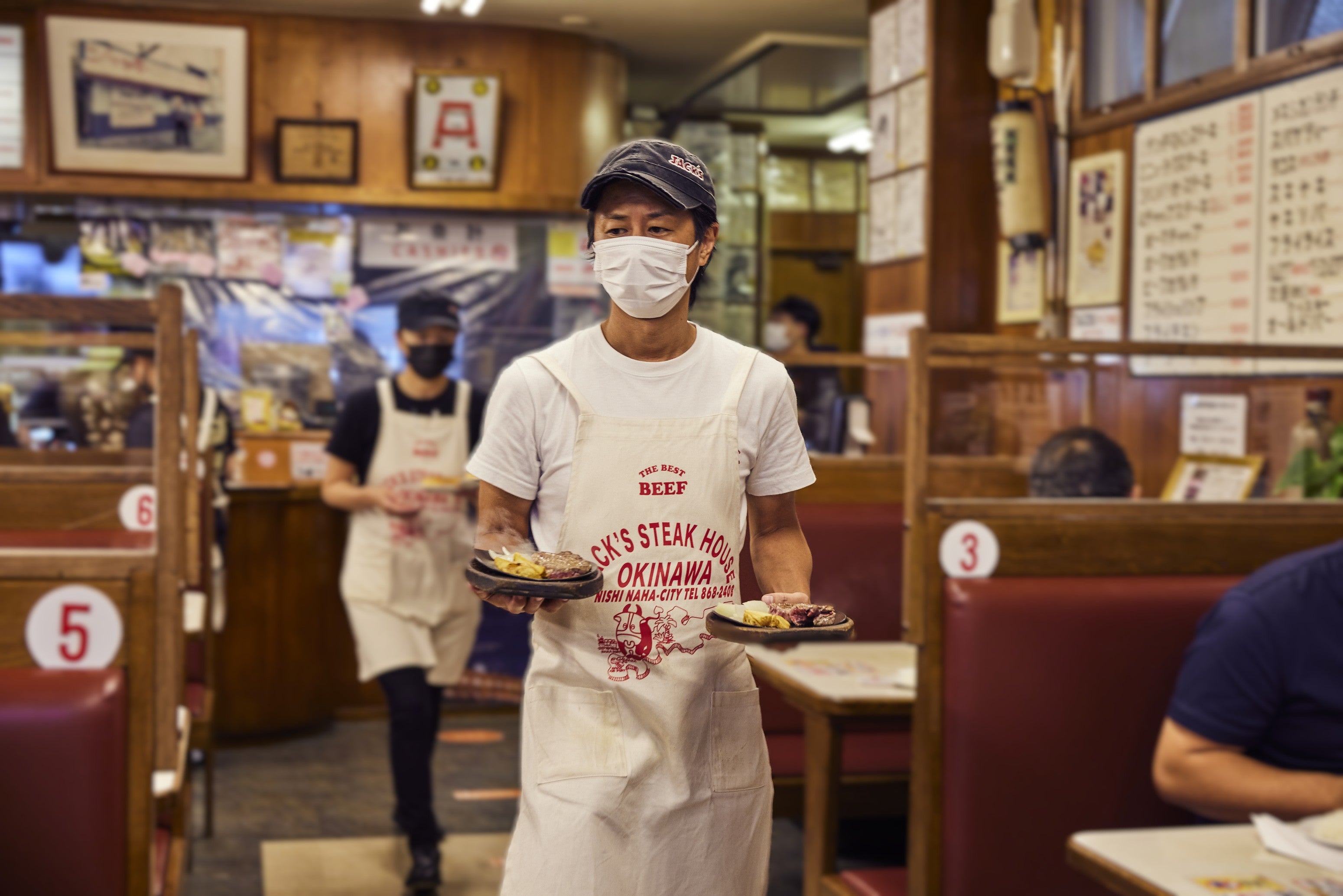 ジャッキーオリジナルエプロン（ 白 ） – JACK'S STEAK HOUSE
